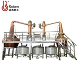 Whisky 3800 liter 3 Wash Still Pot Still 1400 liter 3 Spirit Still